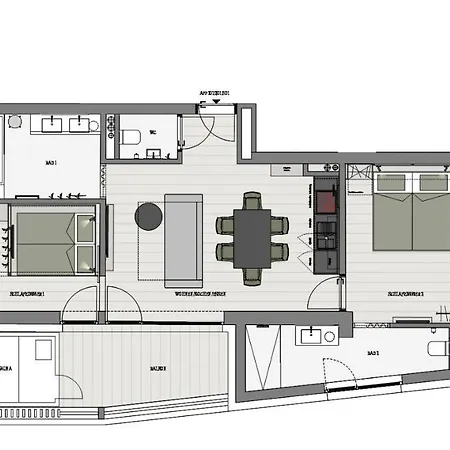 Bleibt Alpine Lägenhetshotell Schladming